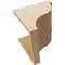 Ekena Millwork 11"W x 11"D x 11"H Wide Garner Rough Cedar Woodgrain TimberThane Corbel, Primed Tan CORUR11X11X11GARRCPR - alternate 3